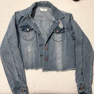 Cropped Jean Jacket